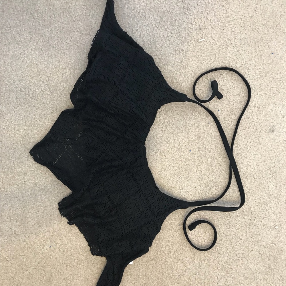 Black swimsuit top